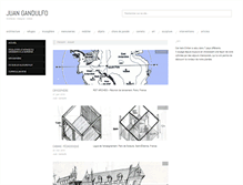 Tablet Screenshot of juangandulfo.com
